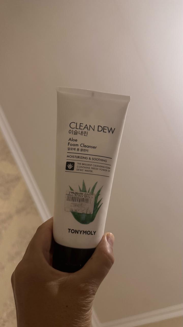 TONYMOLY Пенка для умывания Clean Dew Aloe Foam Cleanser