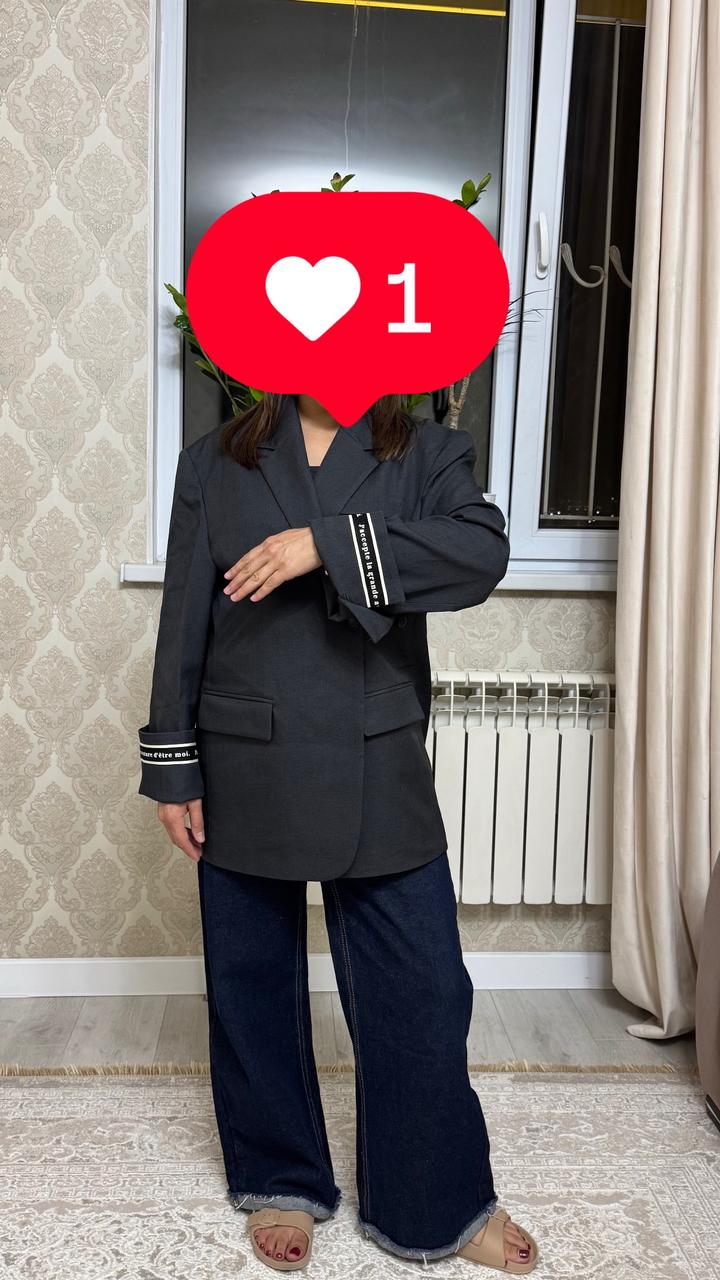 Женский пиджак оверсайз(Корея)