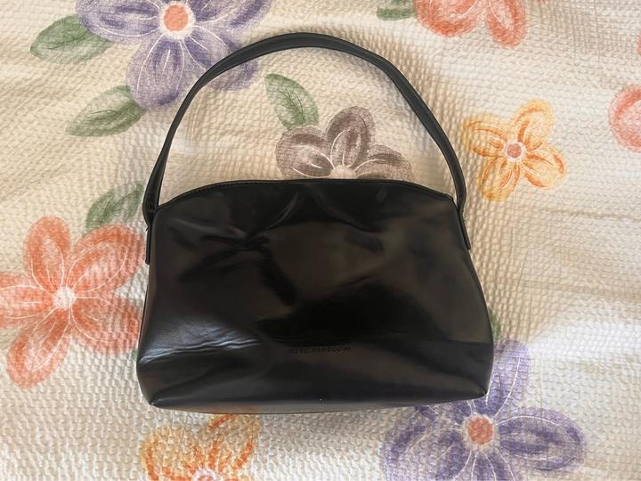 Zara Черная кожаная сумка