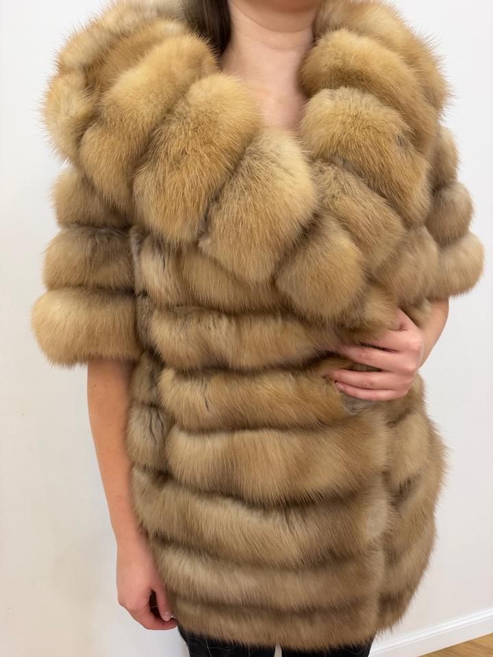 Шуба из меха Соболь