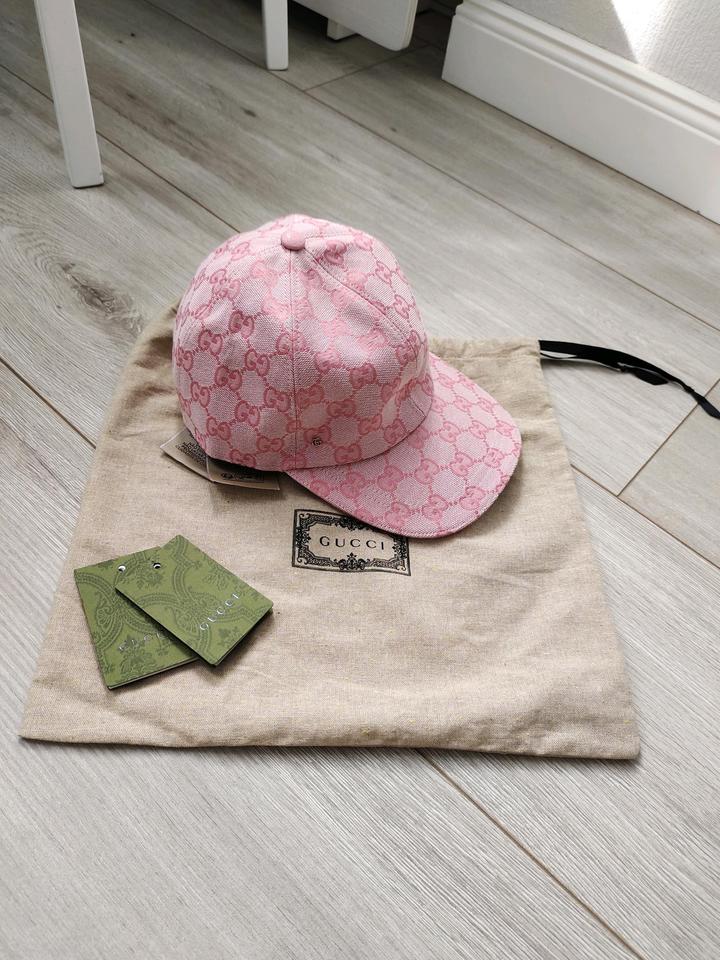 Кепка gucci розовая