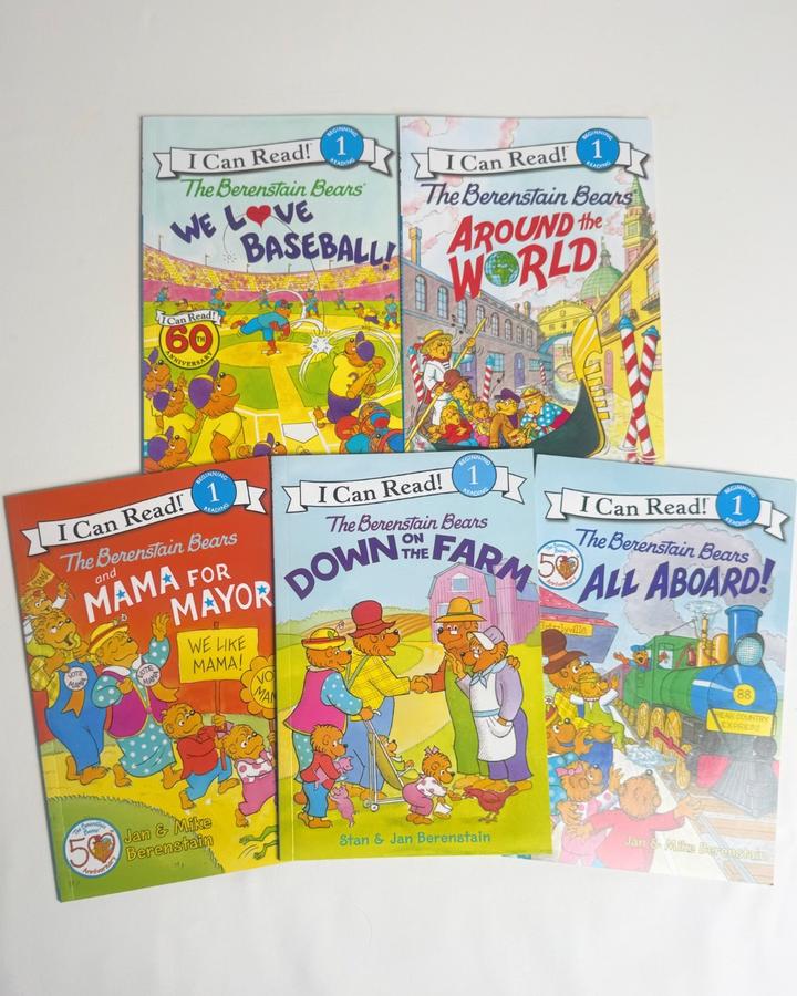The Berenstain Bears — I Can Read (Комплект из 5 книг)