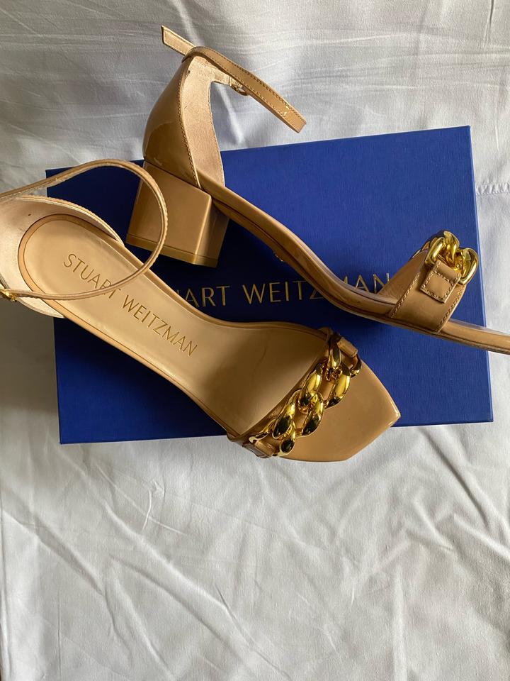 Босоножки Stuart Weitzman с цепью