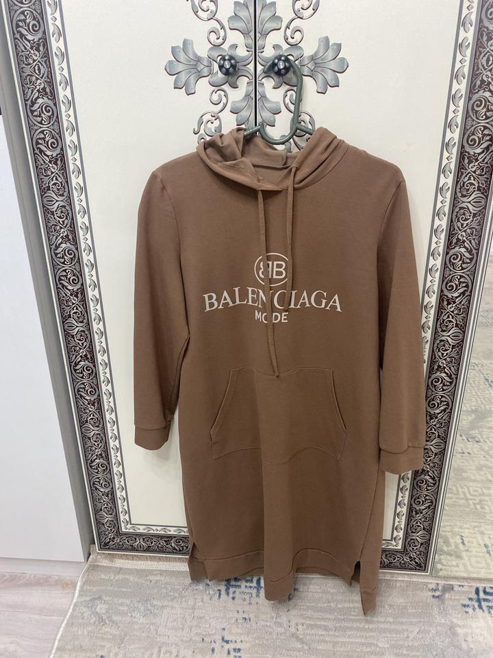 Balenciaga Платье-худи