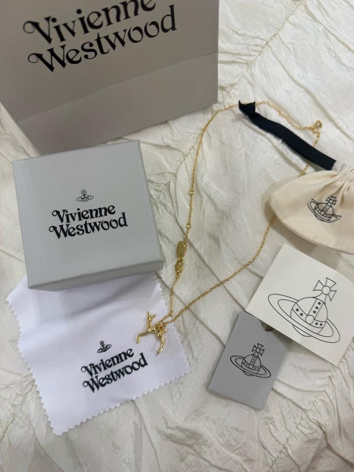 Vivienne Westwood ожерелье с подвеской оленем