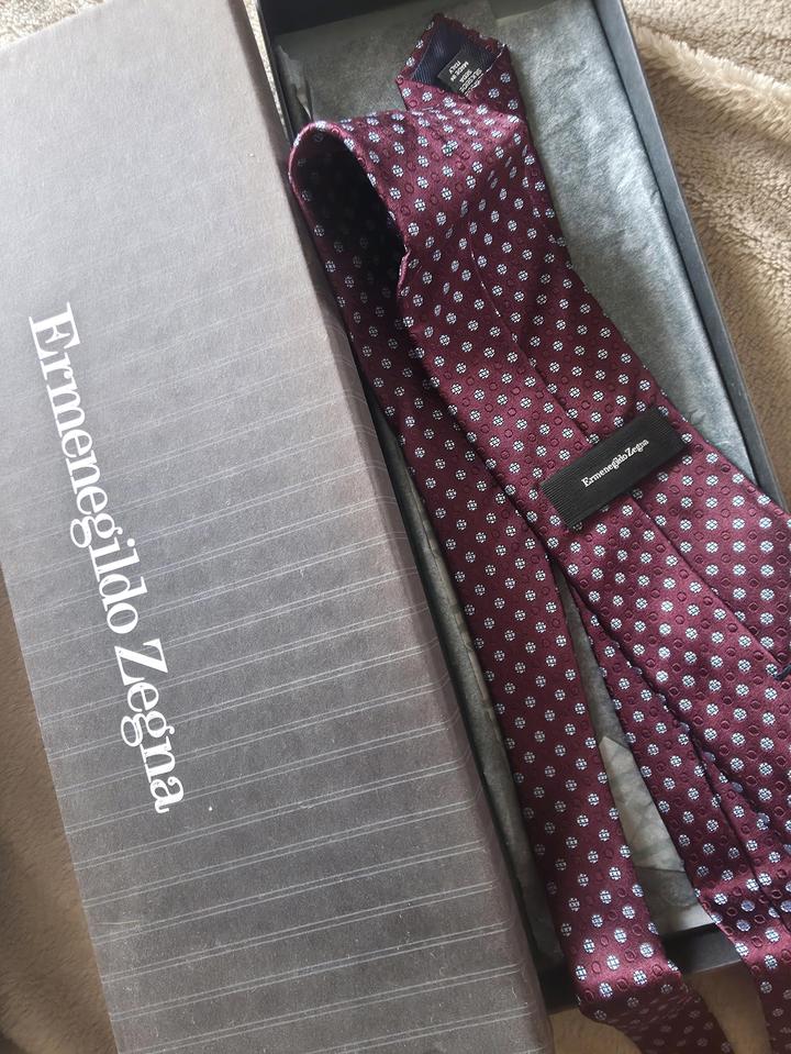 Новый галстук zegna