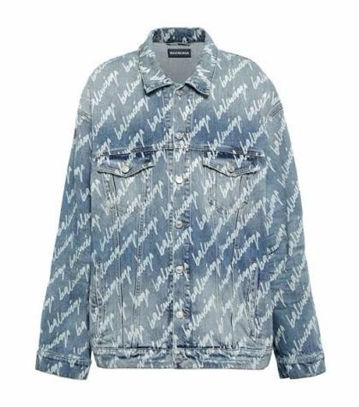 Джинсовка Balenciaga Oversize