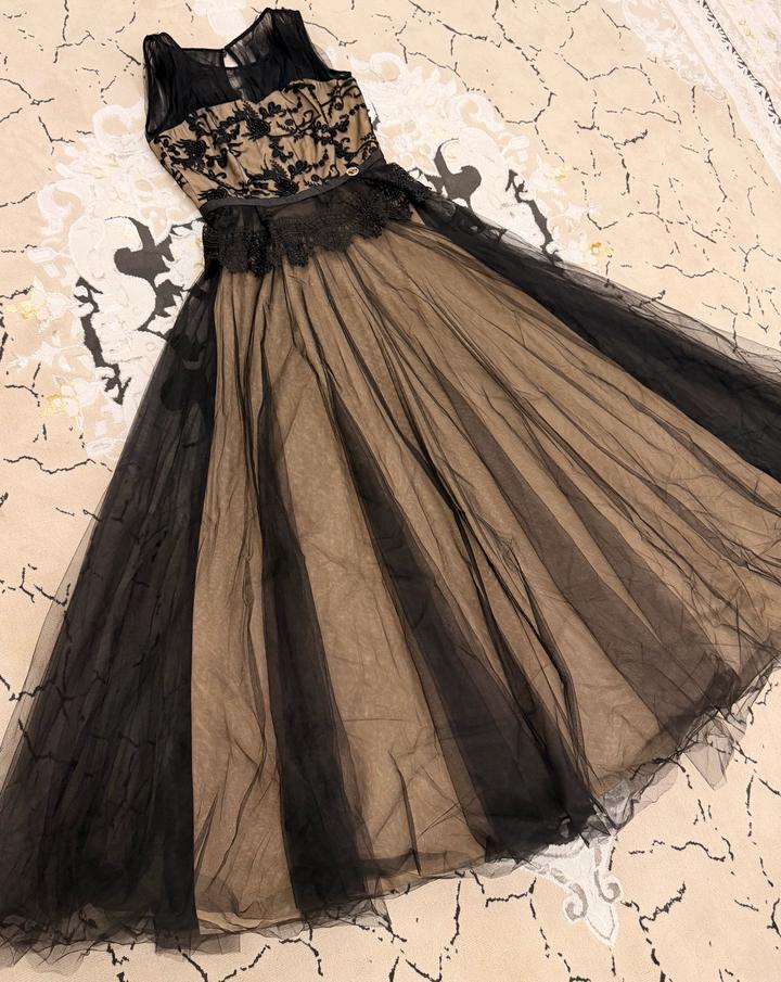 PRIMA LA SPOSA Вечернее платье макси с кружевом