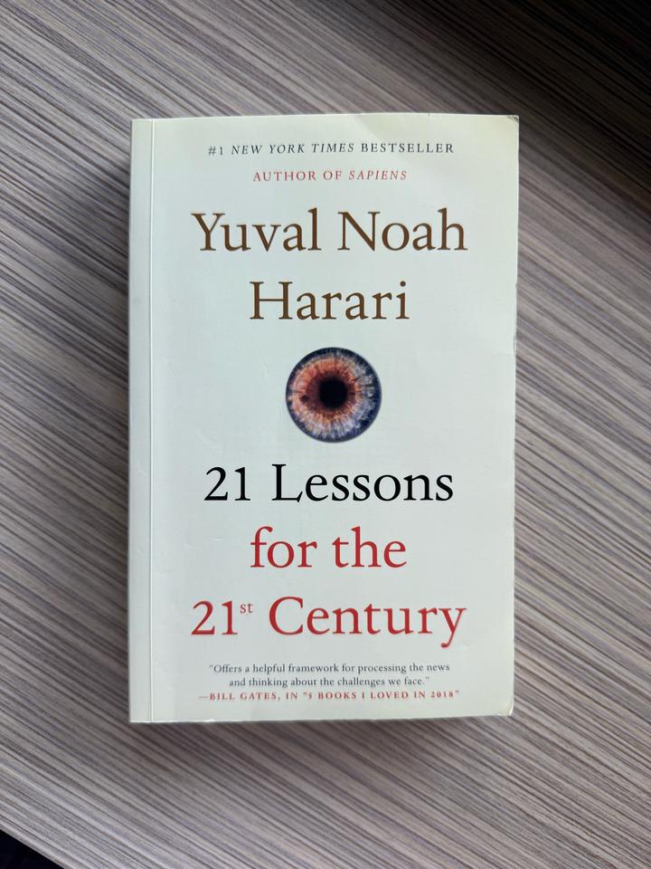 21 Lessons for the 21st Century