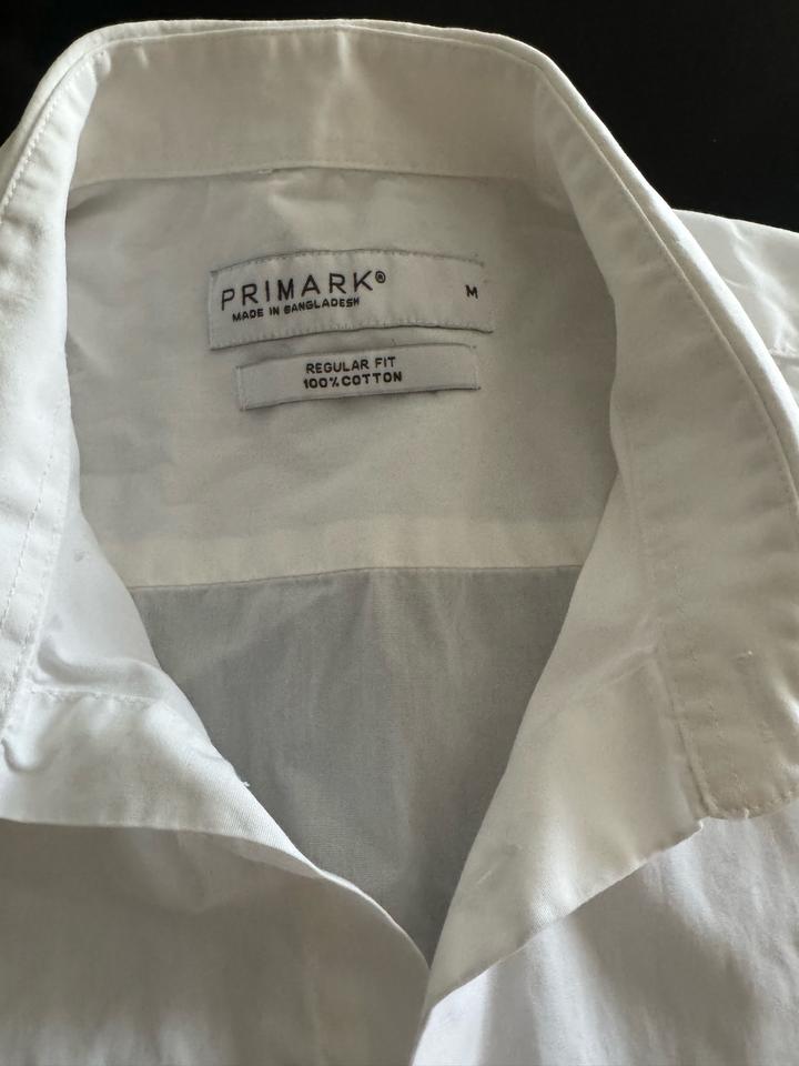 Белая мужская рубашка Primark