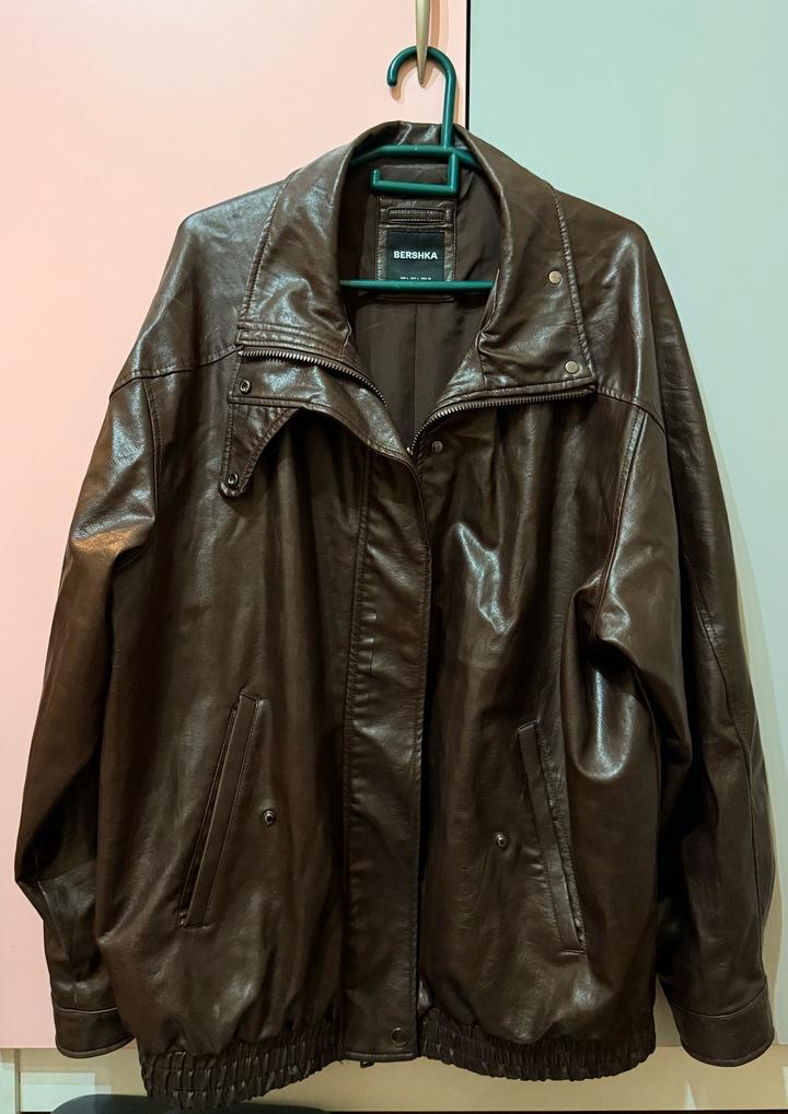 Кожаная Куртка Bershka