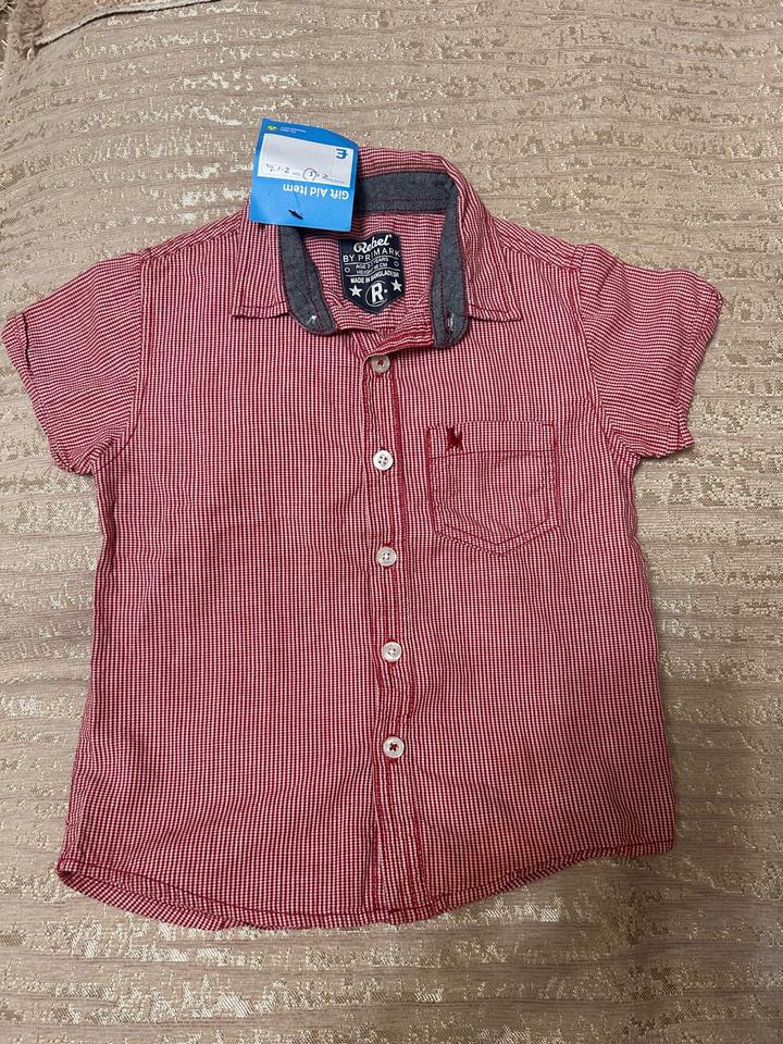 Рубашка Rebel by Primark на 2-3 года новая