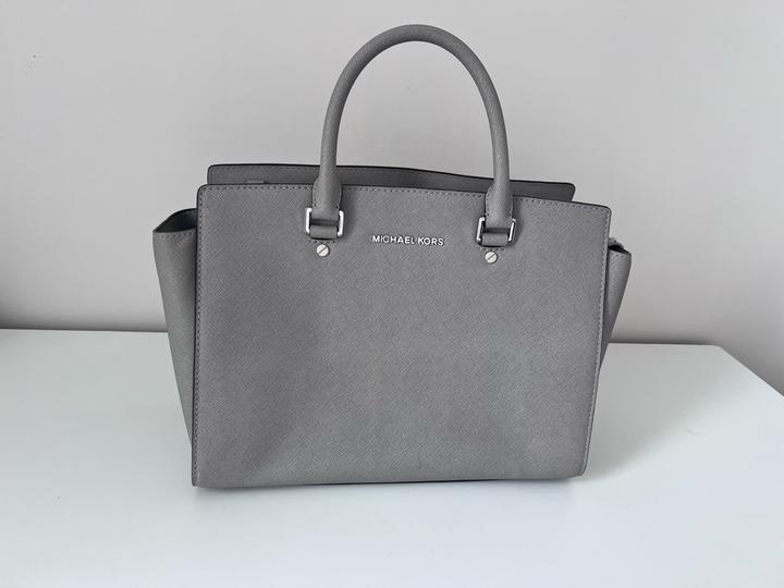 Сумка Michael Kors, оригинал, серая