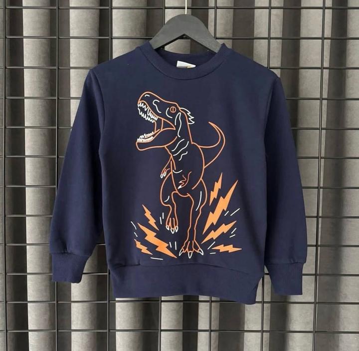 Zara Свитшот с принтом динозавра