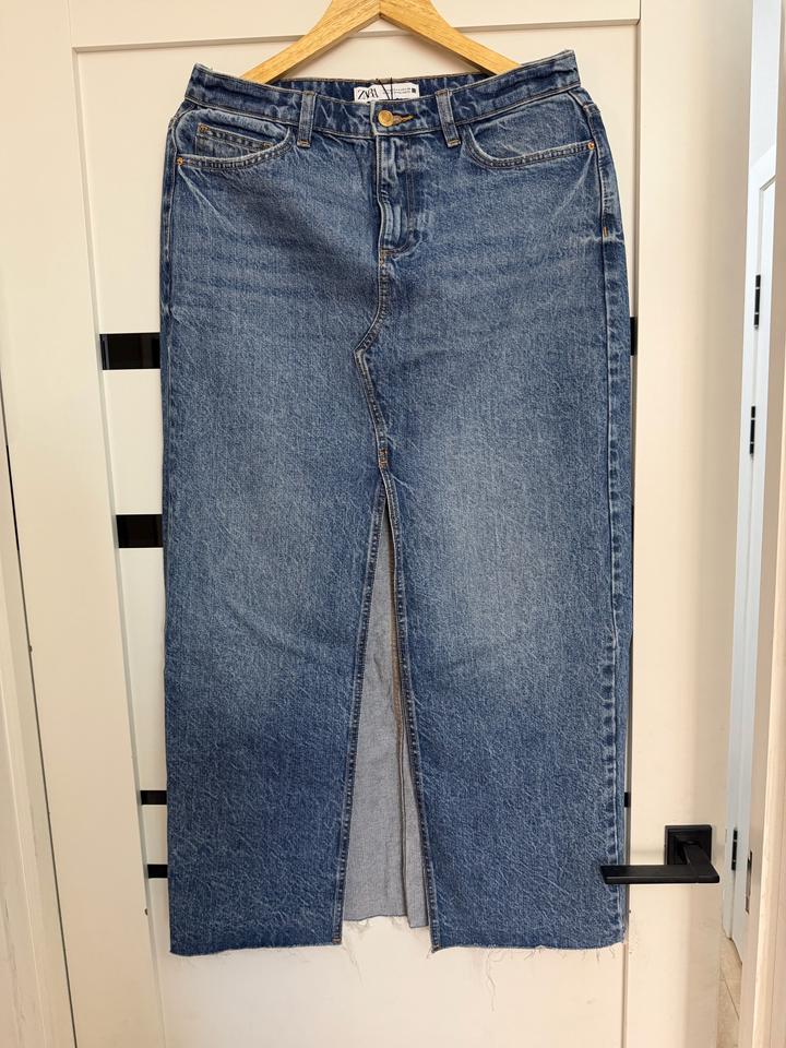 Джинсовая юбка ZARA