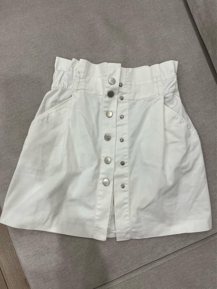 Zara Юбка мини на высокой талией
