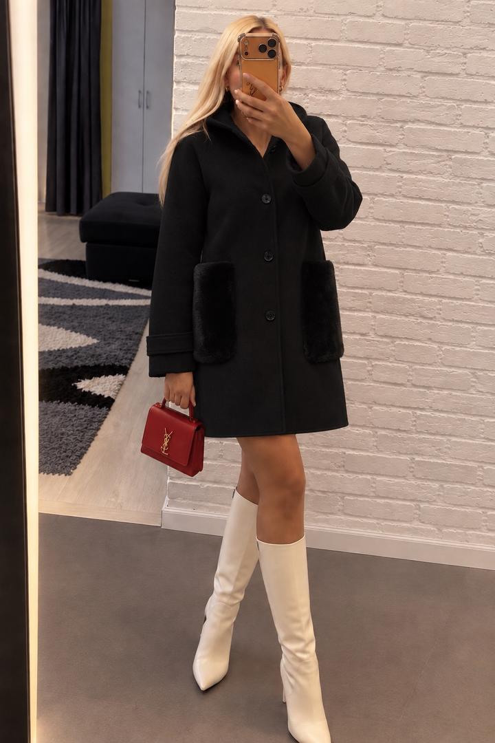 Пальто DKNY женское