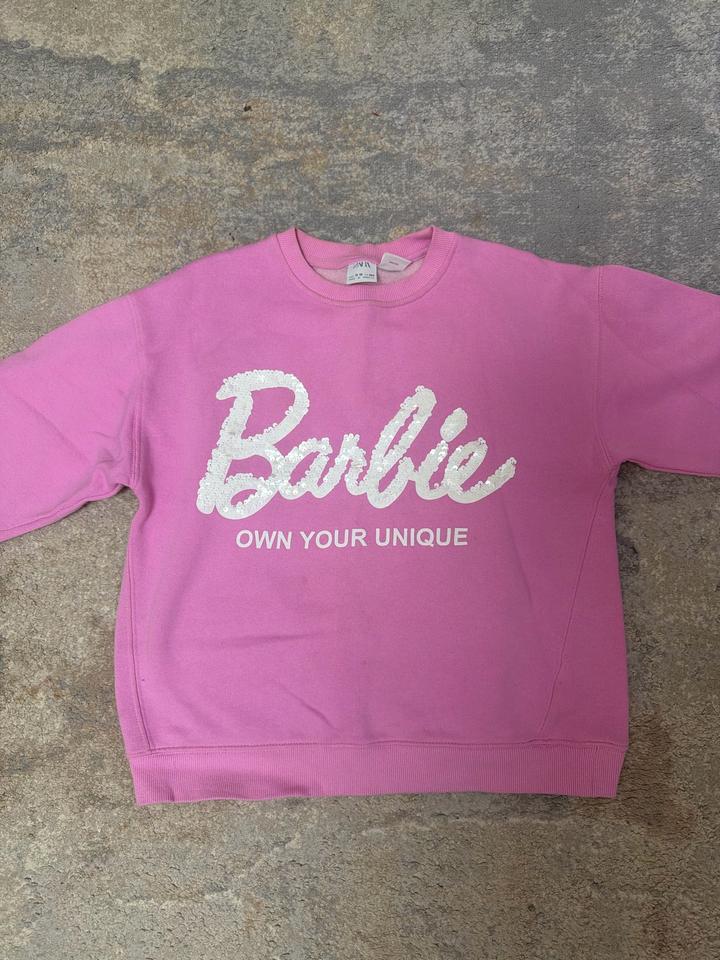 свитшот Barbie Zara для девочки 11-12 лет 152 см