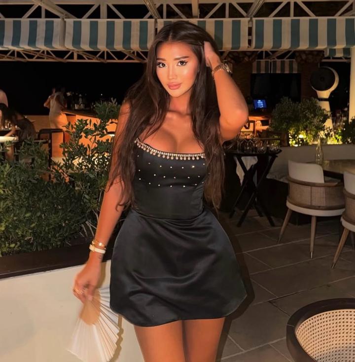 Черное корсетное платье blacky