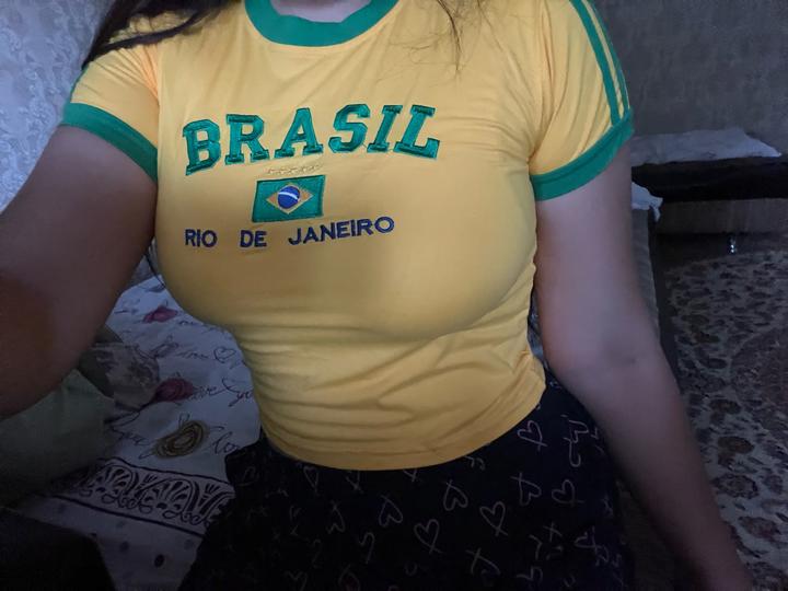 Футболка с принтом Brasil
