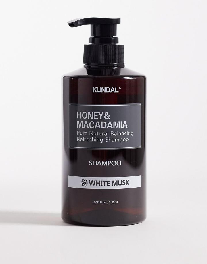Шампунь+Кондиционер KUNDAL Honey & Macadamia White Musk+Baby Powder