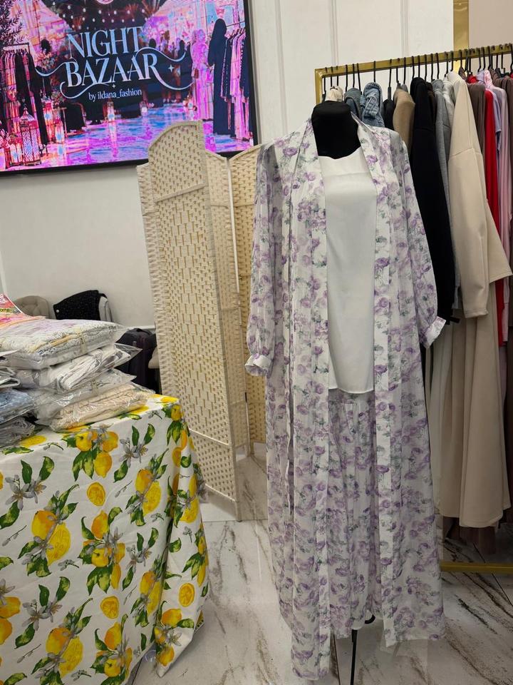 soft home textile Костюм с цветочным принтом , тройка