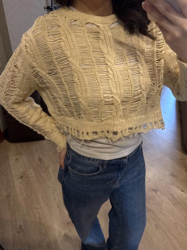 Вязаный свитер Zara