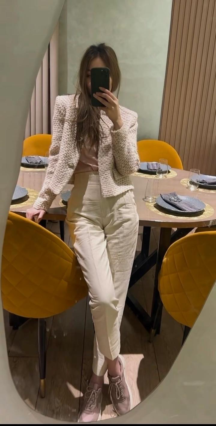 Zara Брюки Лён