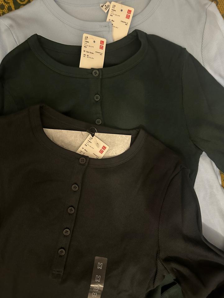 3 лонга UNIQLO/оригинал/размеры не подошли
