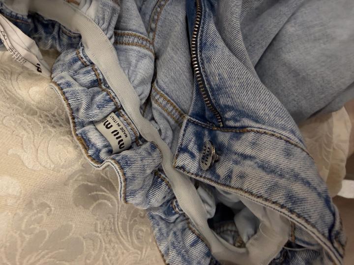 Джинсы Miu Miu made in italy