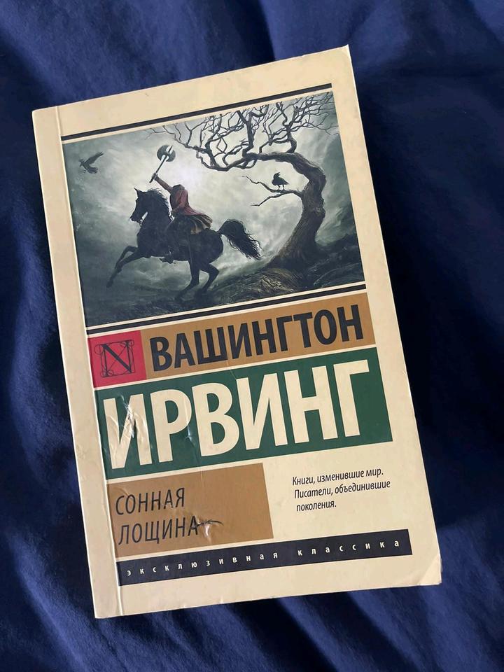 Книга "Сонная лощина" Вашингтон Ирвинг
