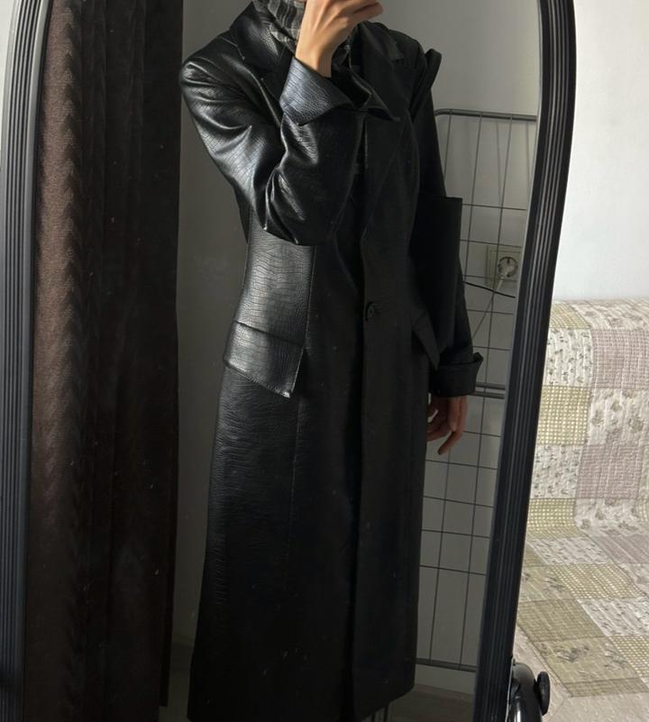 Bonnitto Collection плащ из экокожи