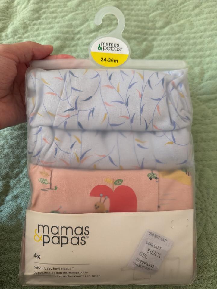 mamas&papas боди набор 4 шт