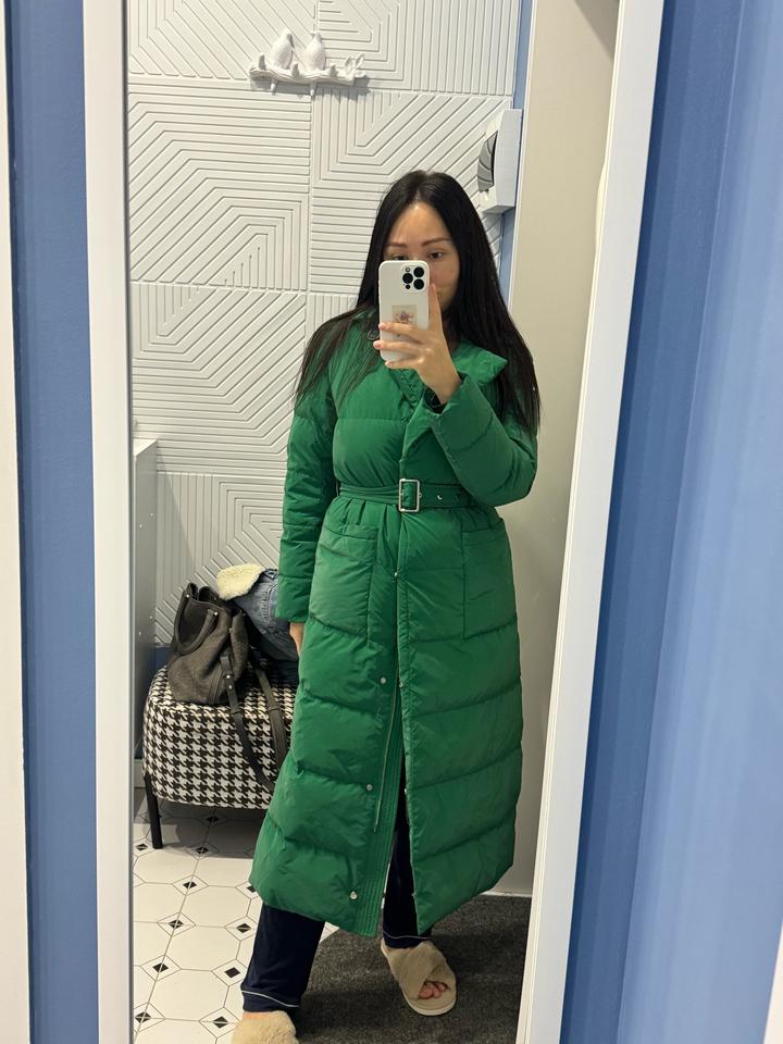 Malina Bonita Пуховик с поясом