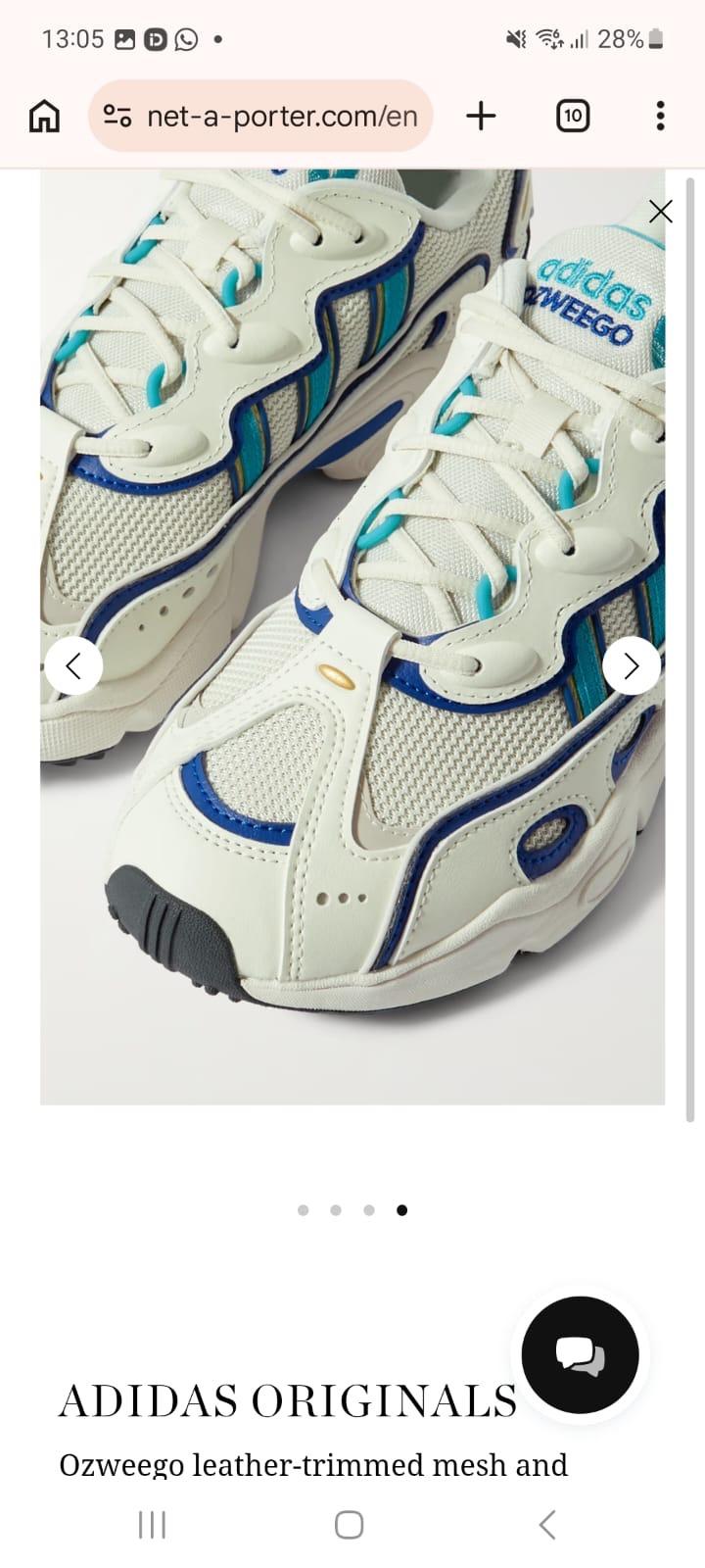 Кроссовки adidas Ozweego