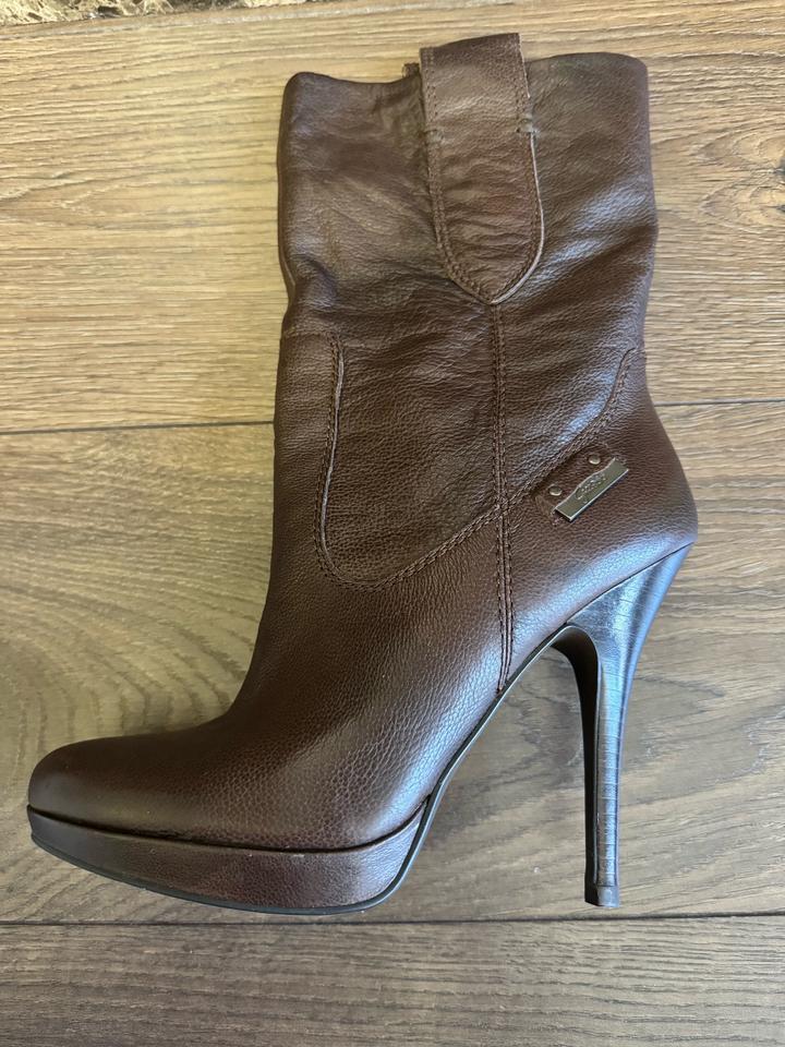 Кожаные полусапоги GUESS