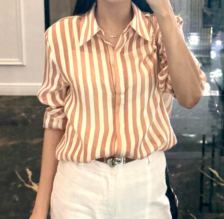 Mng Collection Рубашка в полоску