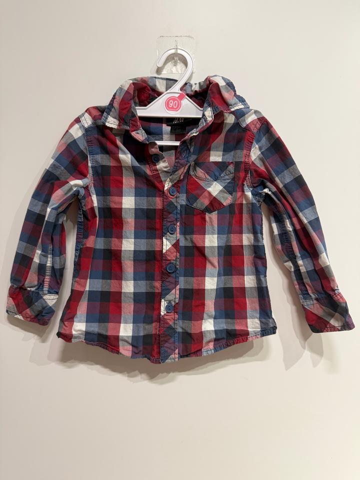 Рубашка H&M в клетку