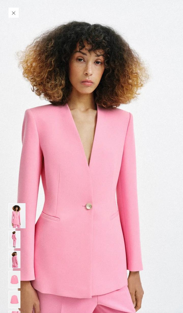 БЛЕЙЗЕР ОБЛЕГАЮЩЕГО КРОЯ БЕЗ ЛАЦКАНОВ ZARA