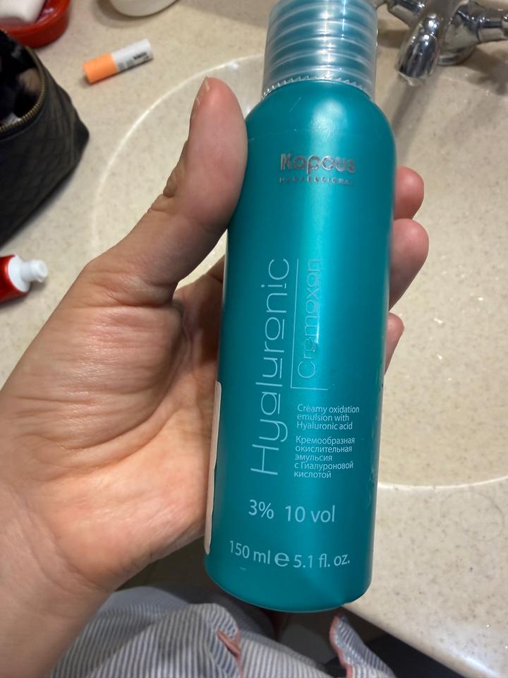 Kapous Hyaluronic Creamy oxidation emulsion 3% окислитель для покраски