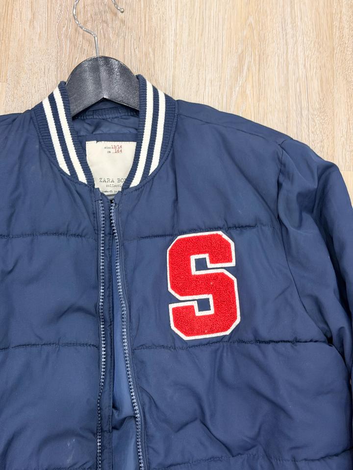 Бомбер Zara Boys детский с буквой S