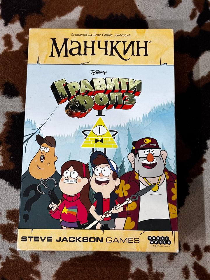 Настольная игра гравити фолз манчкин