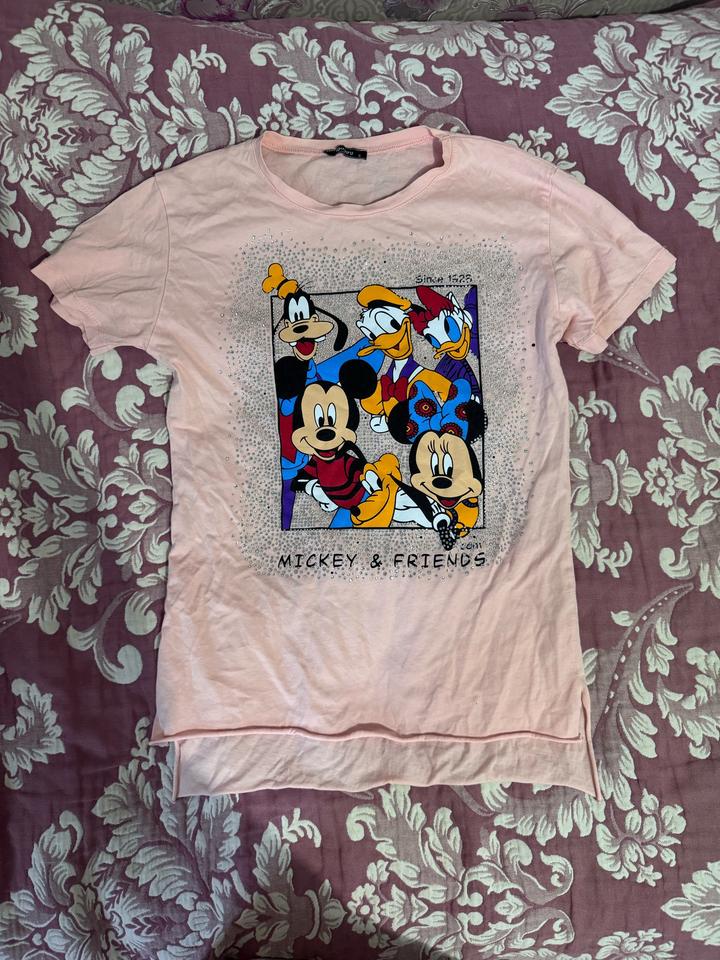 Футболка с принтом Mickey & Friends