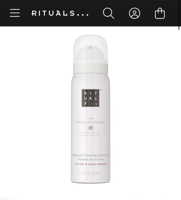 Гель-пена для душа RITUALS The Ritual of Sakura
