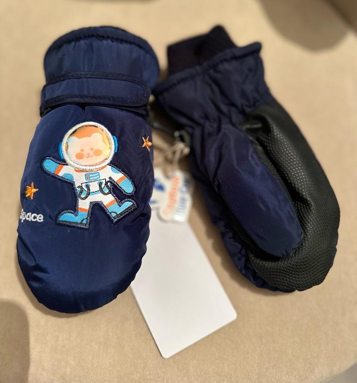 Captain blue cat Варежки детские (4-7 лет)