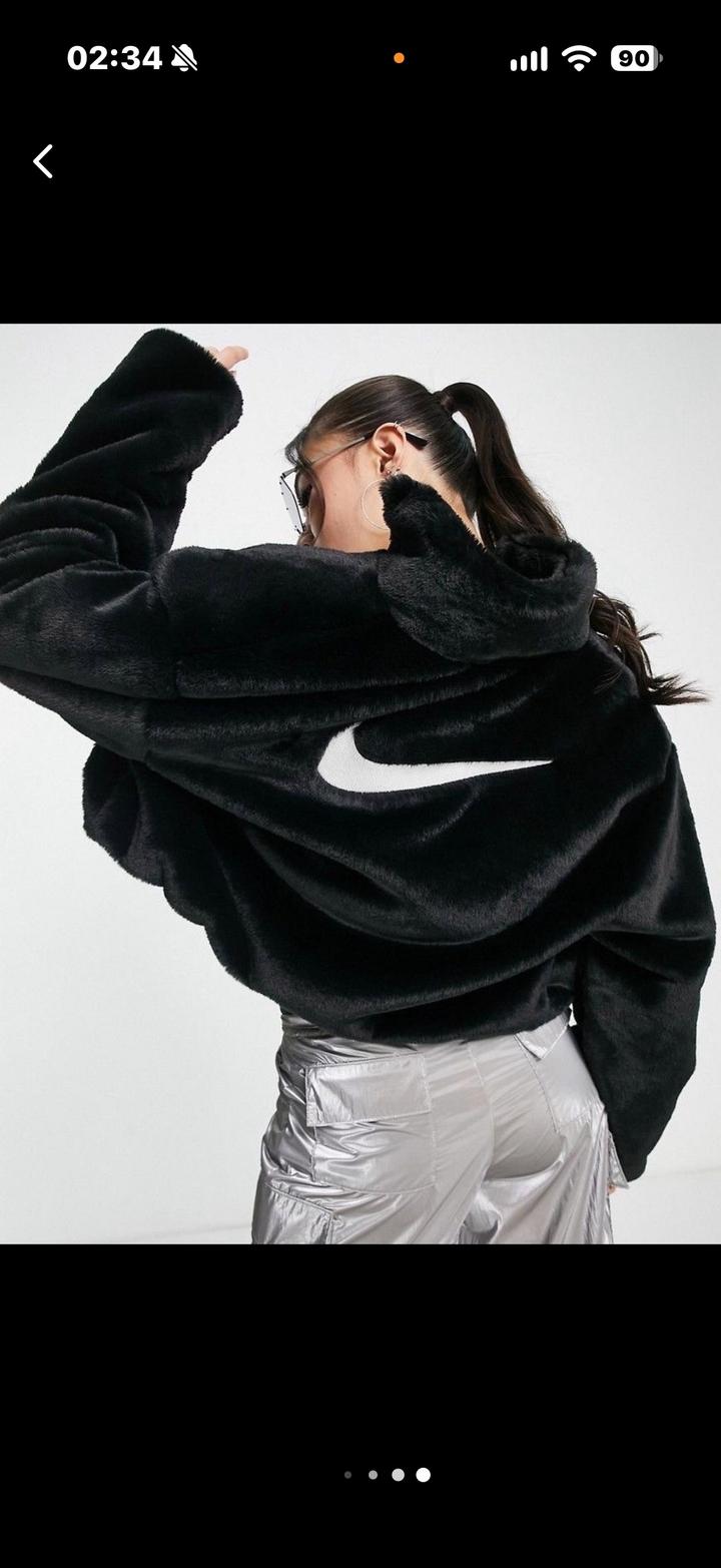 Куртка Nike из искусственного меха