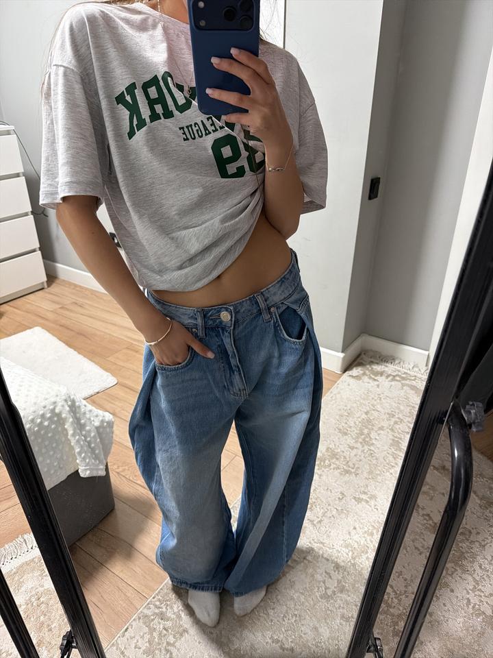 Pull & Bear Широкие джинсы