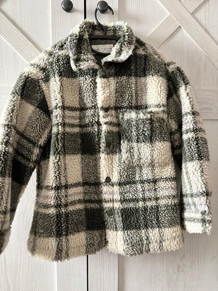 Куртка-рубашка Zara в клетку унисекс