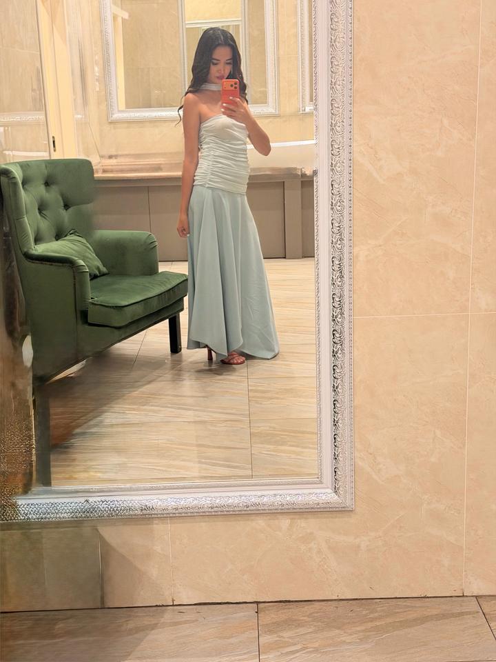 Allan Edward Женский комбинезон с открытыми плечами, платье от магазина Allan dress.  Турция