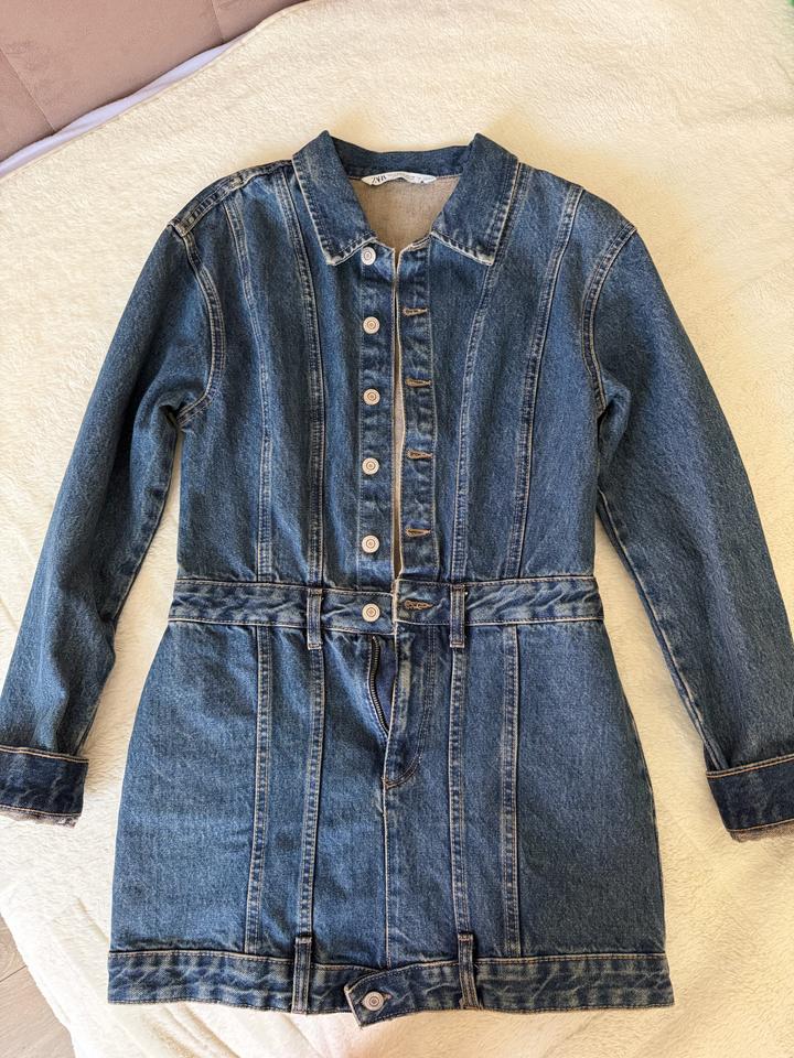 Джинсовое платье ZARA
